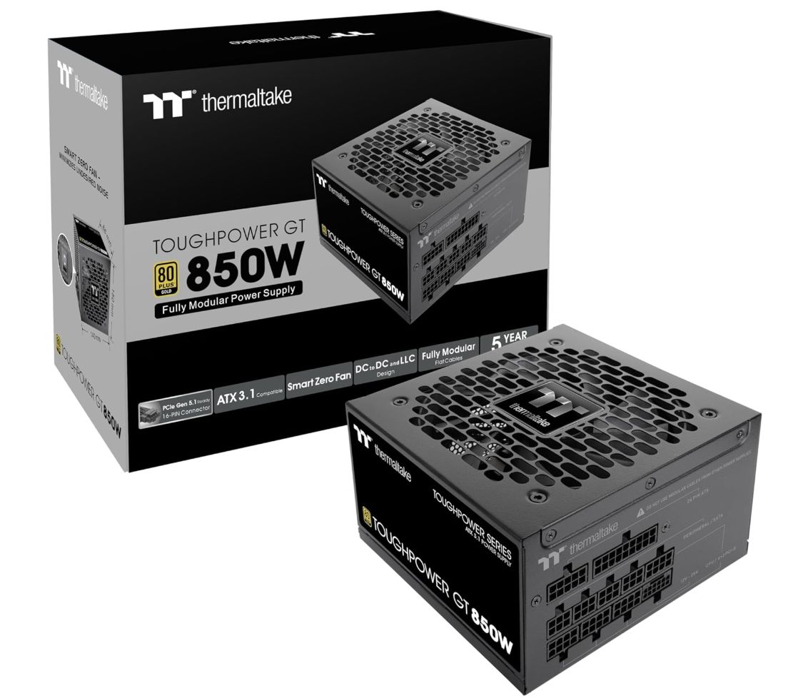 Thermaltake Toughpower GT 850W - Oferta Especial en Black Friday