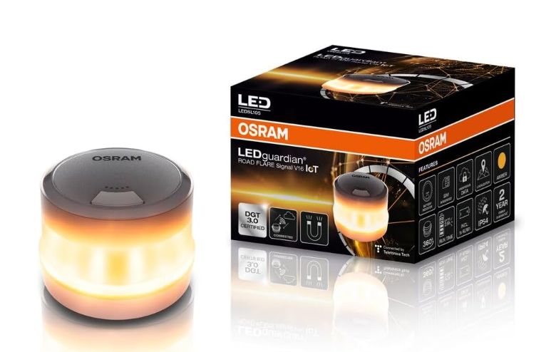 Baliza OSRAM LEDguardian V16 DGT 3.0: Seguridad en la carretera a un precio irresistible
