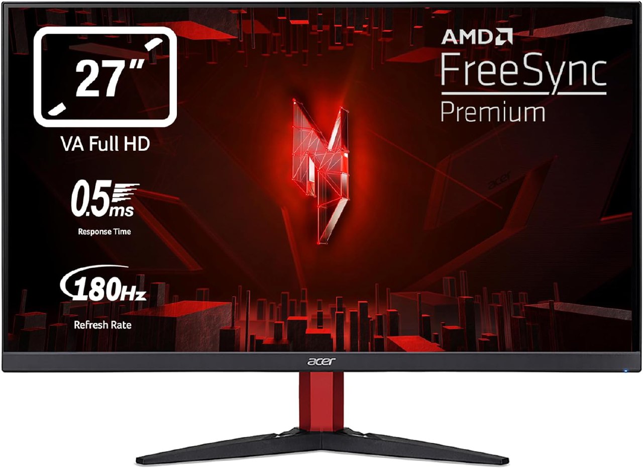 Acer Nitro KG272S3bmiipfx - Monitor Gaming 27" Full HD 180 Hz
