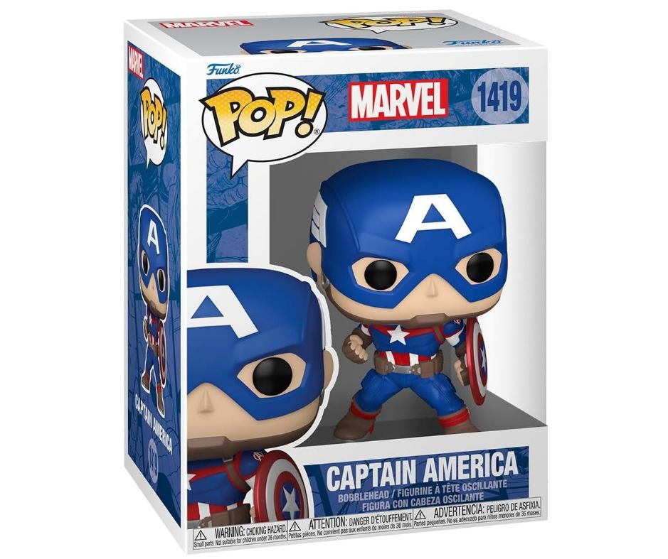 Funko Pop Capitán América Marvel New Classics - Oferta en Black Friday