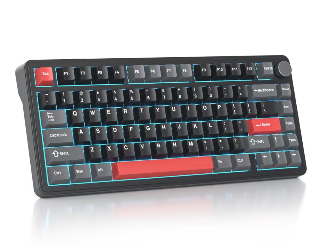 SOLIDEE Teclado Intercambiable en Caliente 75% ¡Oferta de Reyes Magos!