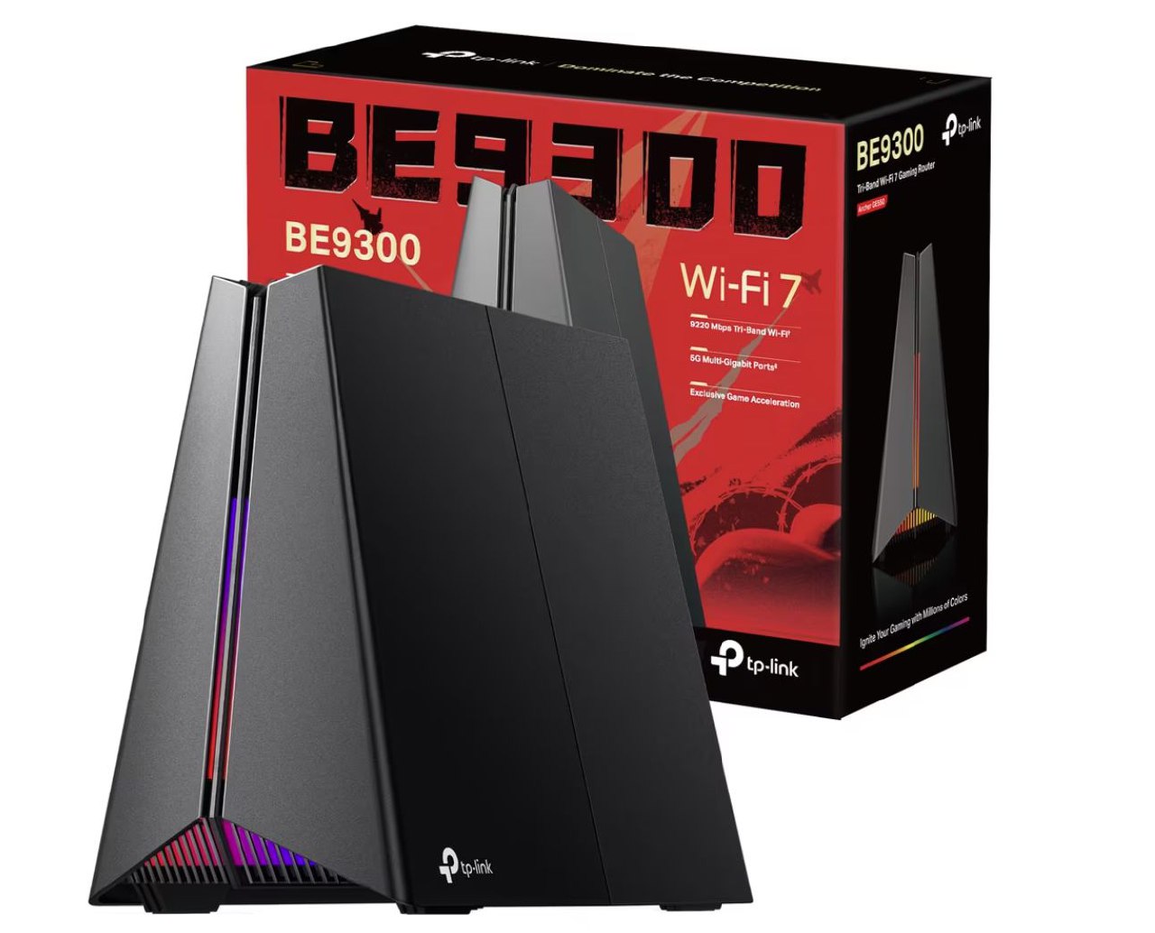 TP-Link Archer GE550 - Router Wi-Fi 7 Tri-Banda para Juegos