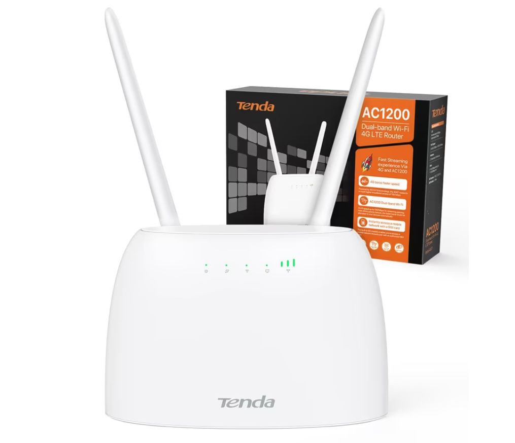 ¡Tenda 4G07: Router 4G LTE CAT4 para Tarjeta SIM AC1200 a un precio inmejorable!