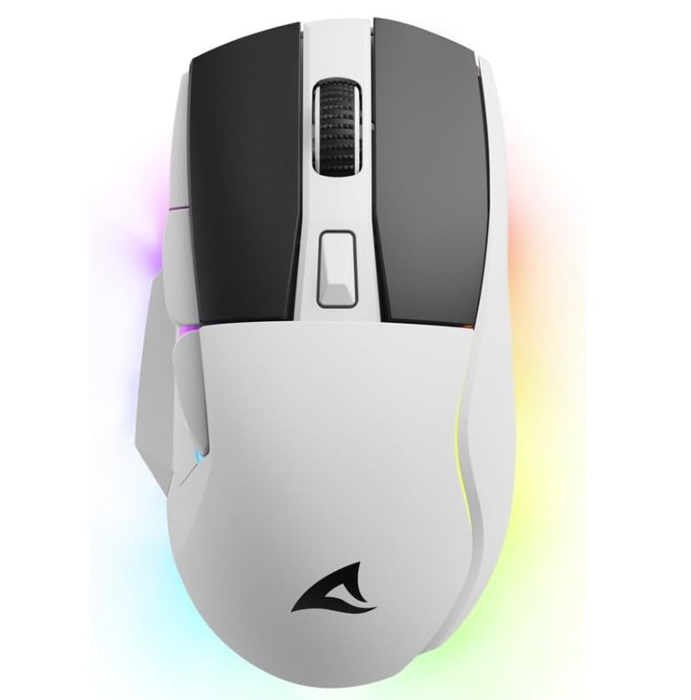 Sharkoon Ratón SGM50W Blanco/Negro - 32% de descuento