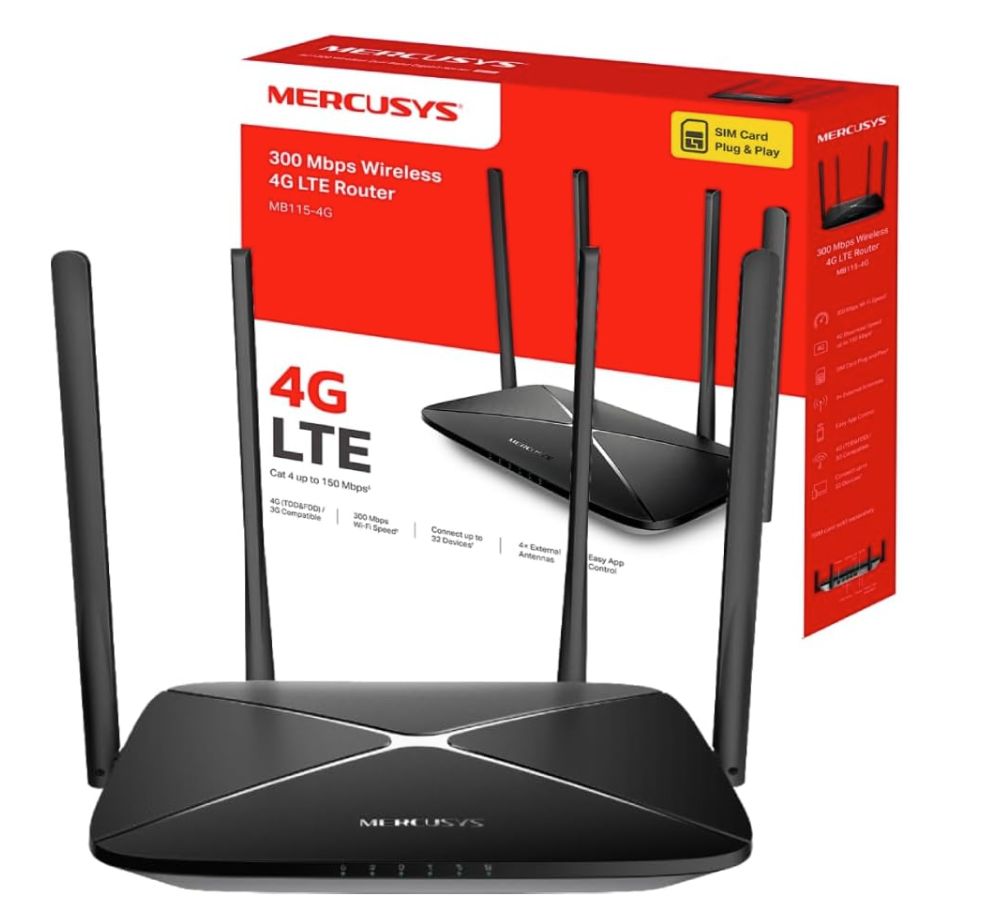 Router 4G LTE de Amazon: Conéctate a Internet de forma rápida y segura